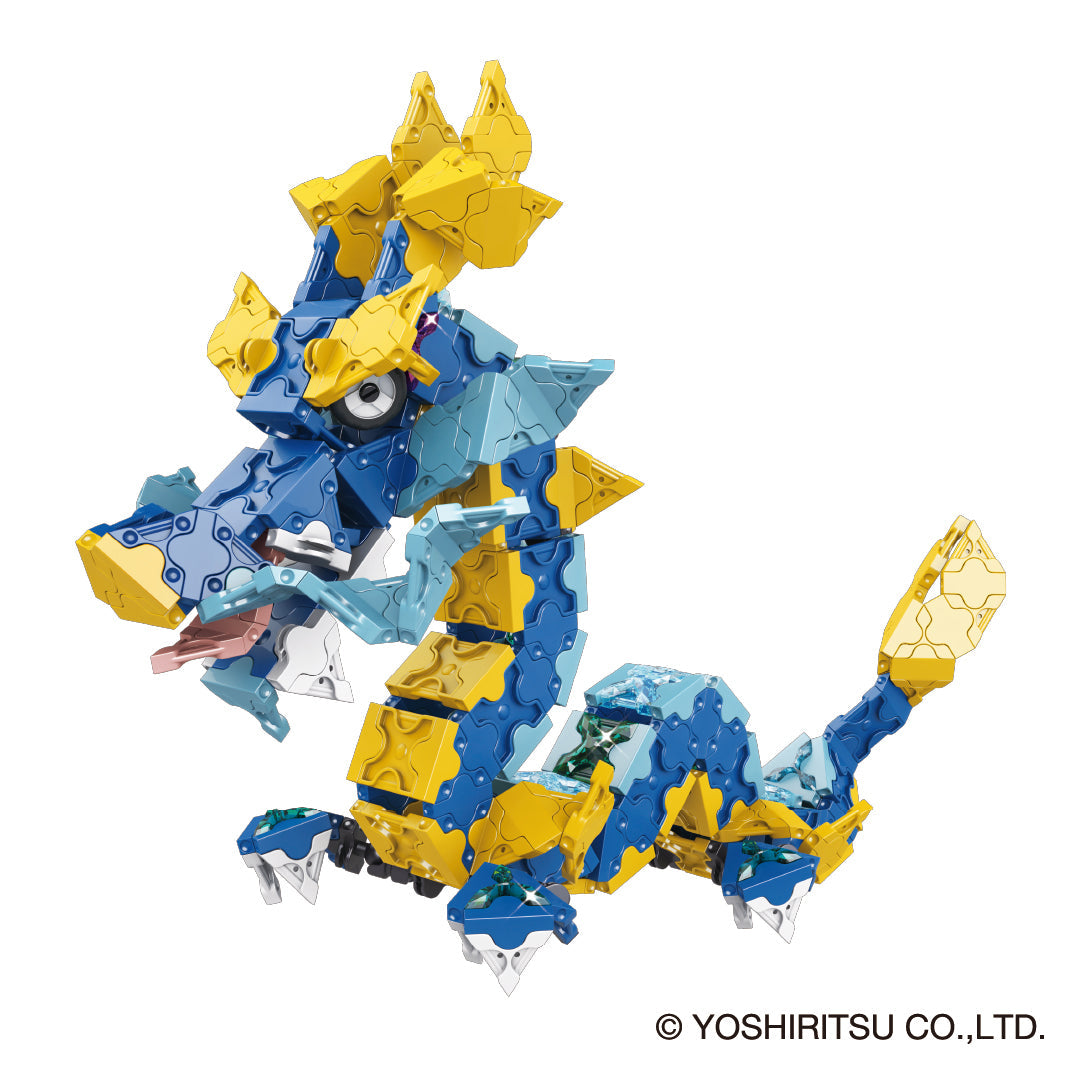 LaQ Mystical Beast Jewel Qing Long – Legendary Dragon Building Set (398 Pieces)